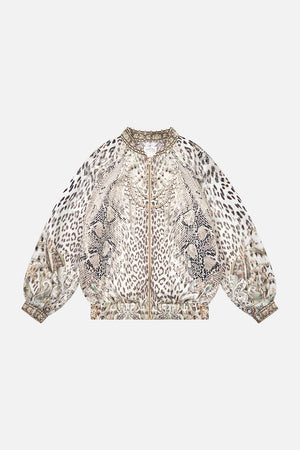 Milla By CAMILLA kids bomber jacket in Looking Glass Houses print