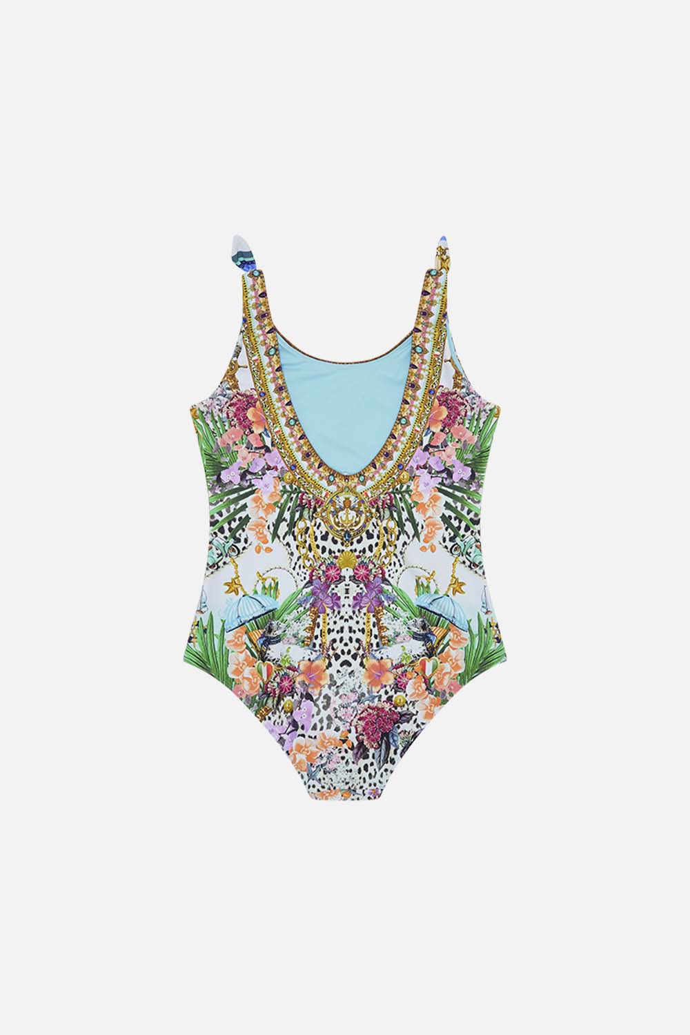 KIDS TIE SHOULDER ONE PIECE 12-14 DEAR AMORE MIO