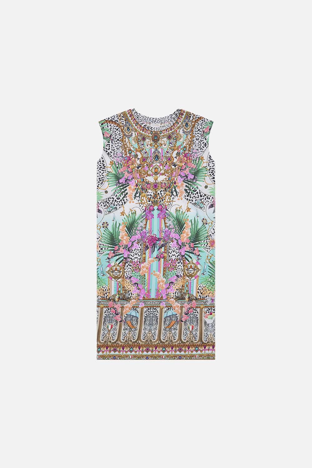 Product view of MILLA BY CAMILLAkids midi dress in Dear Amore Mio print