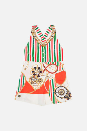 Product view of Milla By CAMILLA Kids playsuit in Saluti Summertime print