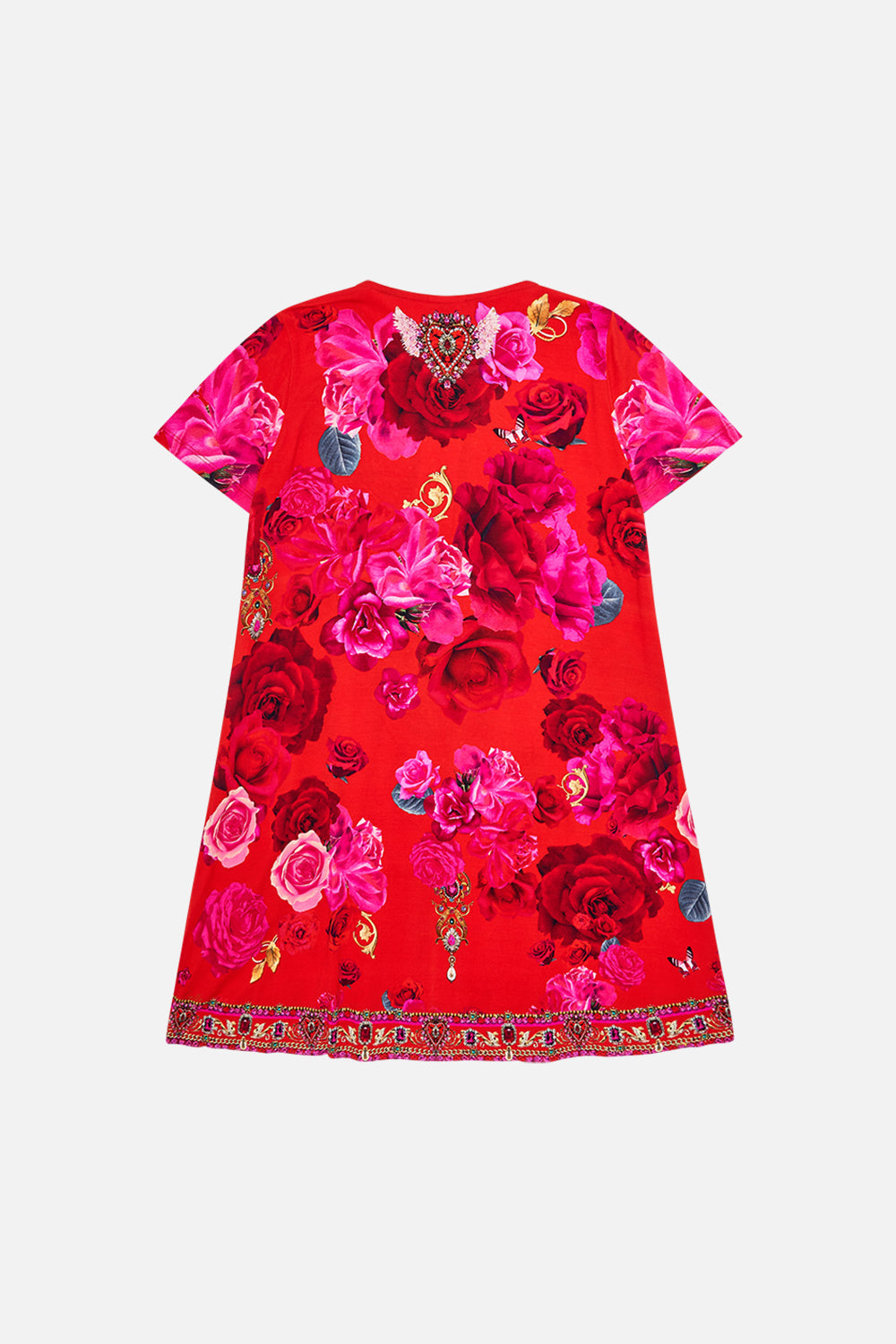 Milla by CAMILLA kids t shirt dress in An Italian Rosa print