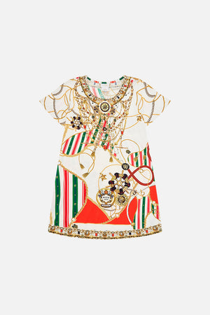 Product view of illa by CAMILLA kids t shirt dress in Saluti Summertime print