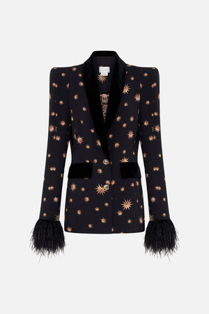 Product view CAMILLA designer jacket in Soul Of A Star Gazer print