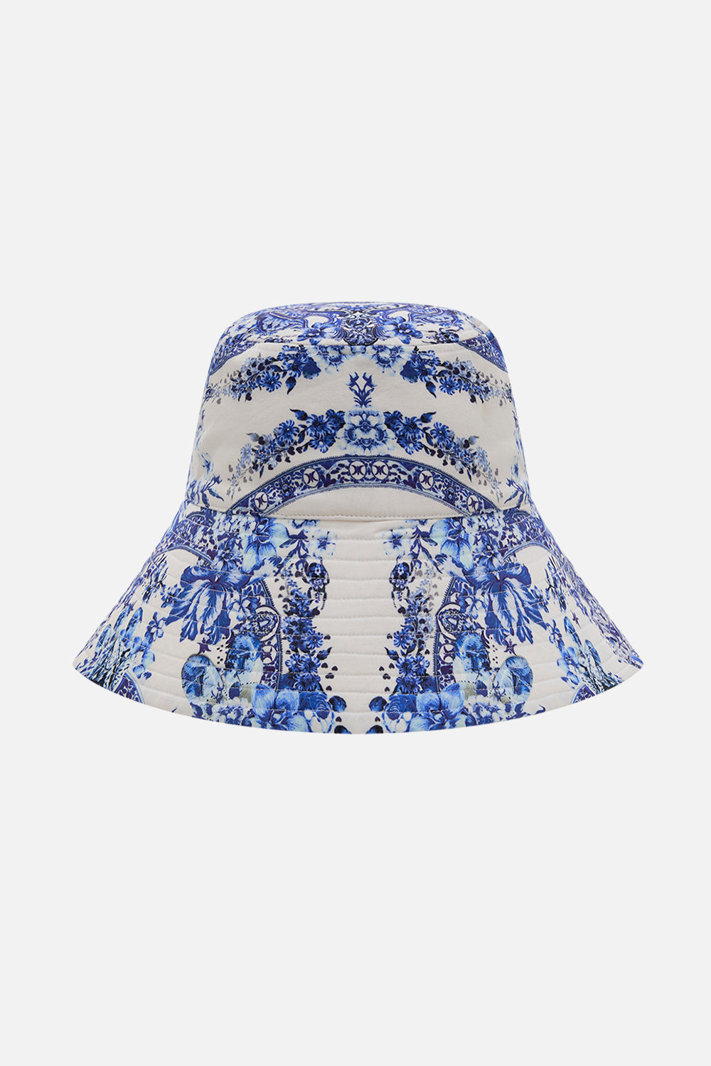 CAMILLA designer bucket hat in Glaze and graze print