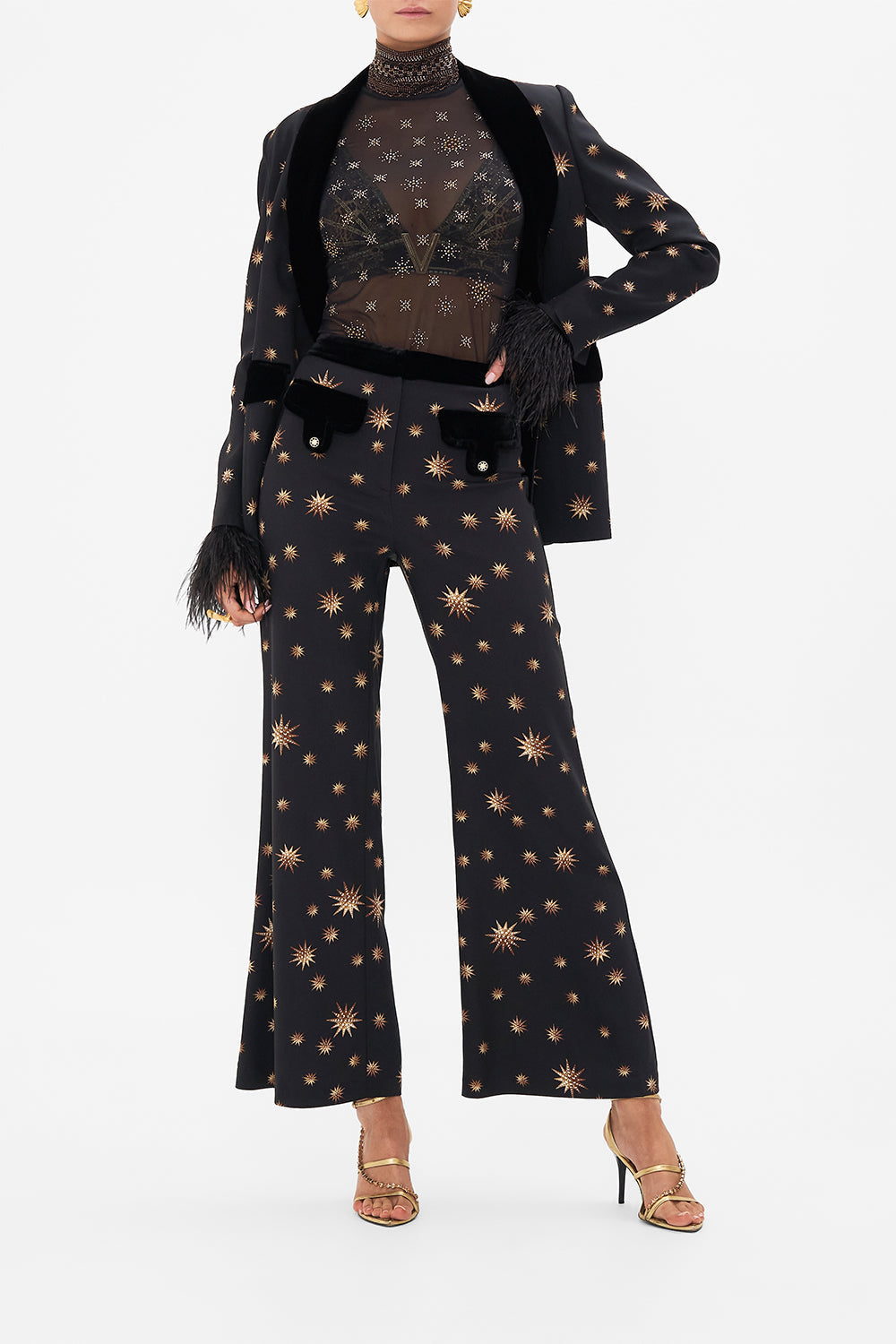 MESH TURTLENECK SOUL OF A STAR GAZER