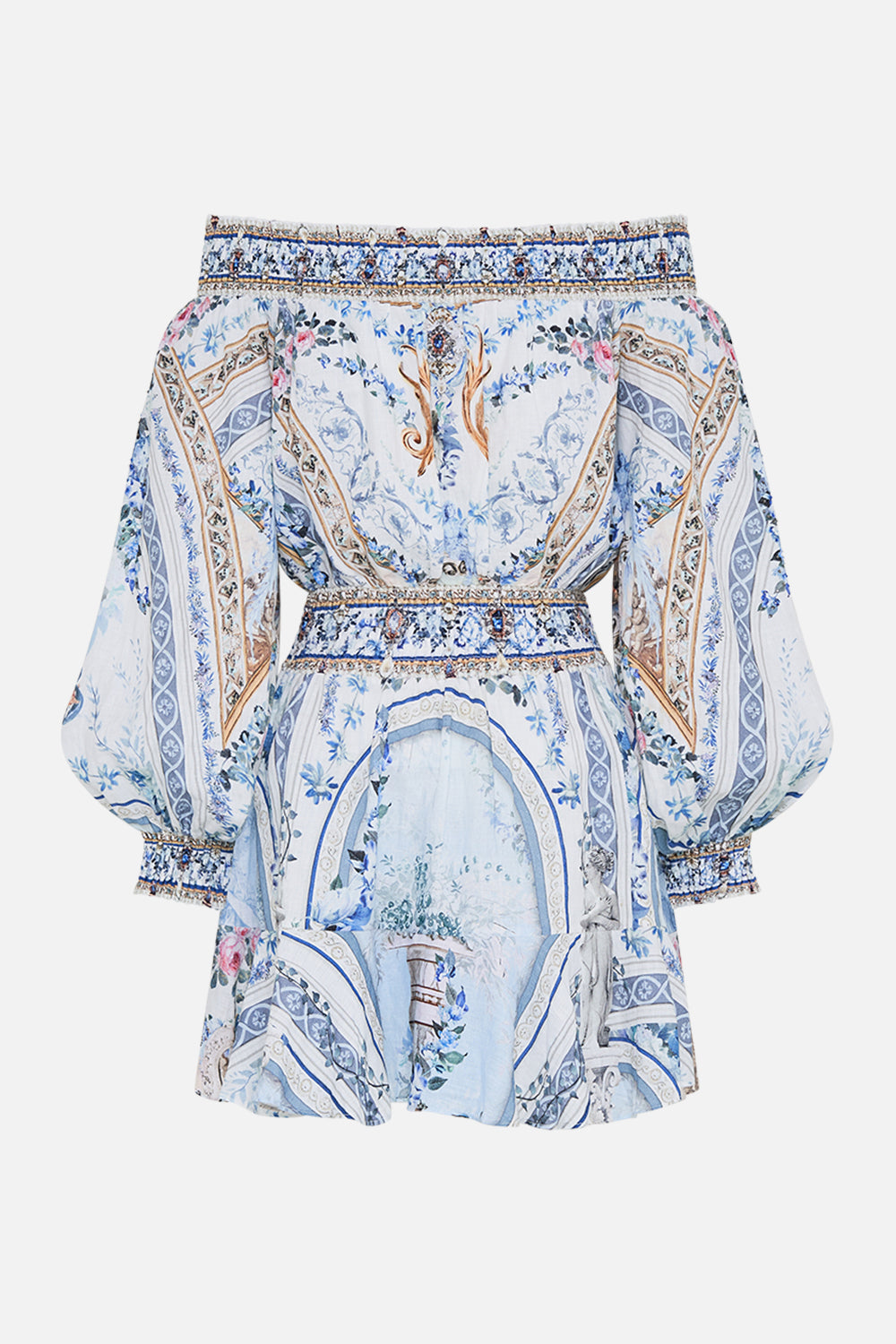 OFF SHOULDER SHORT DRESS SEASON OF THE SIREN