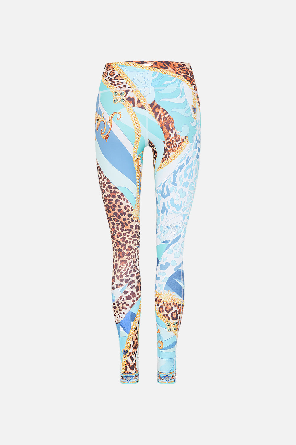 ACTIVE LEGGING WITH SIDE POCKET SKY CHEETAH