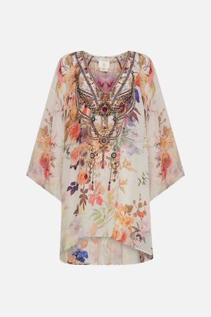 RAGLAN SLEEVE FLARED KAFTAN FRIENDS WITH FRESCOS