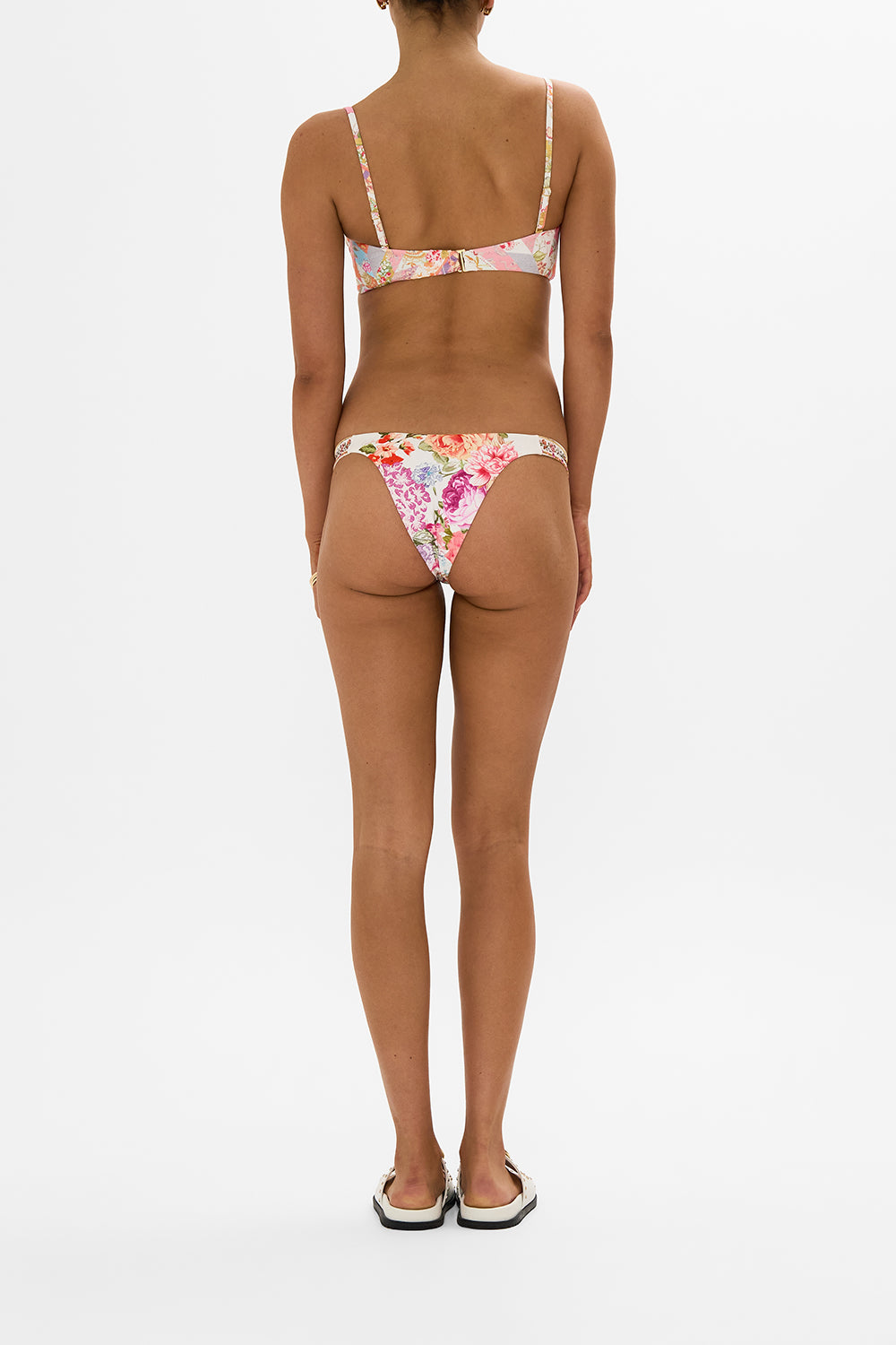 CAMILLA floral balconette underwire bra in Sew Yesterday