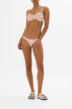 CAMILLA floral pant with side bands in Sew Yesterday