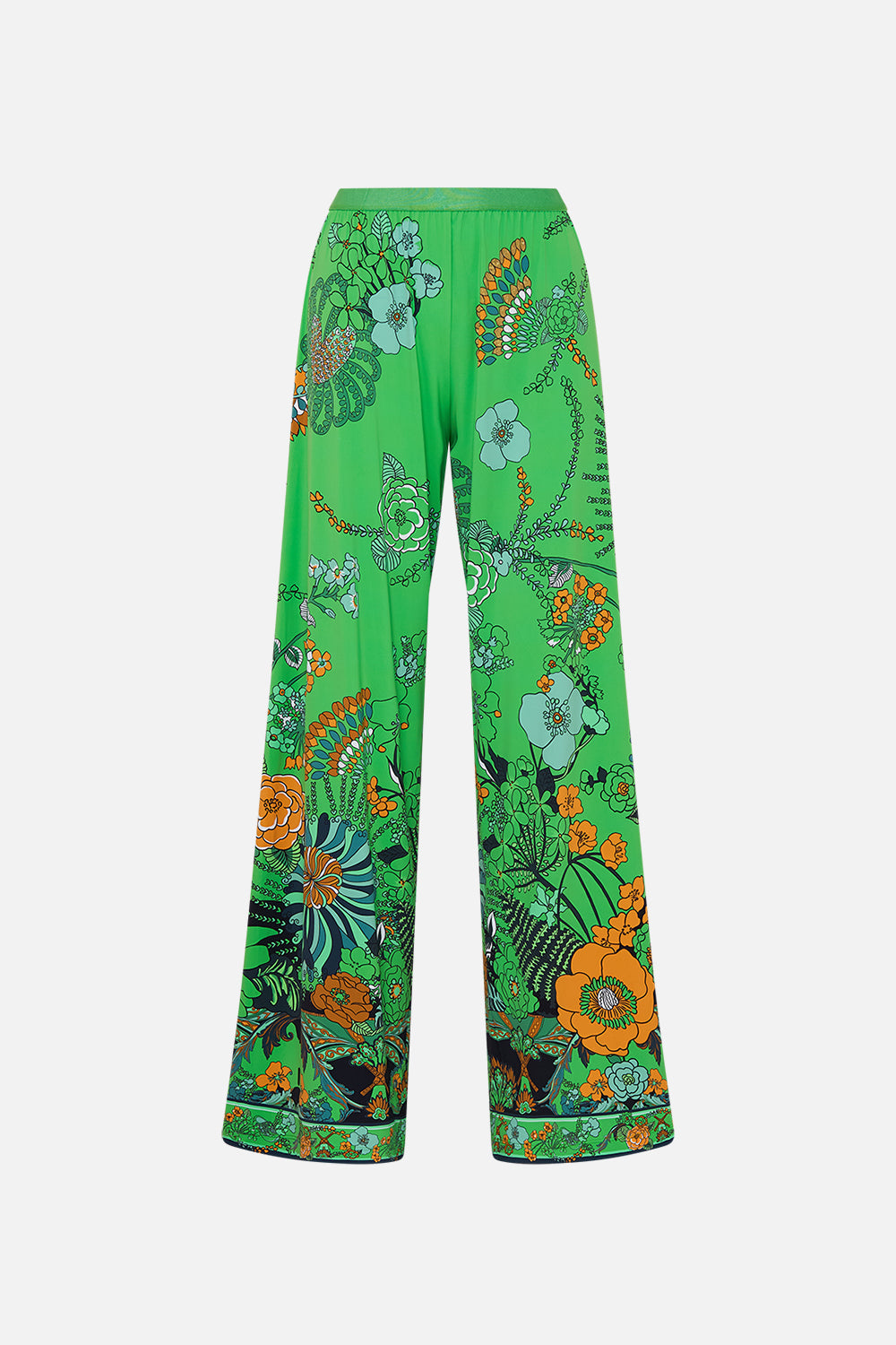 CAMILLA green coverup pants in Good Vibes Generation