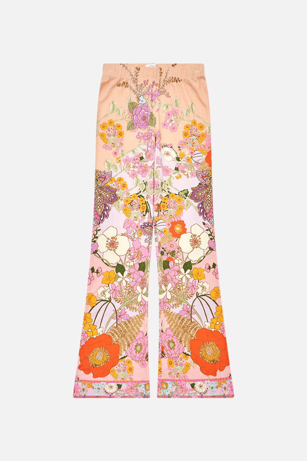 Milla By CAMILLA kids flared leggings in Clever Clogs print