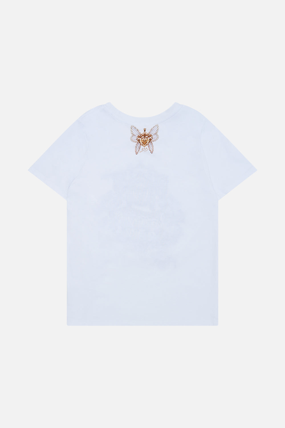 Back product view of Milla by CAMILLA kids short sleeve t shirt in Glaze and Graze print