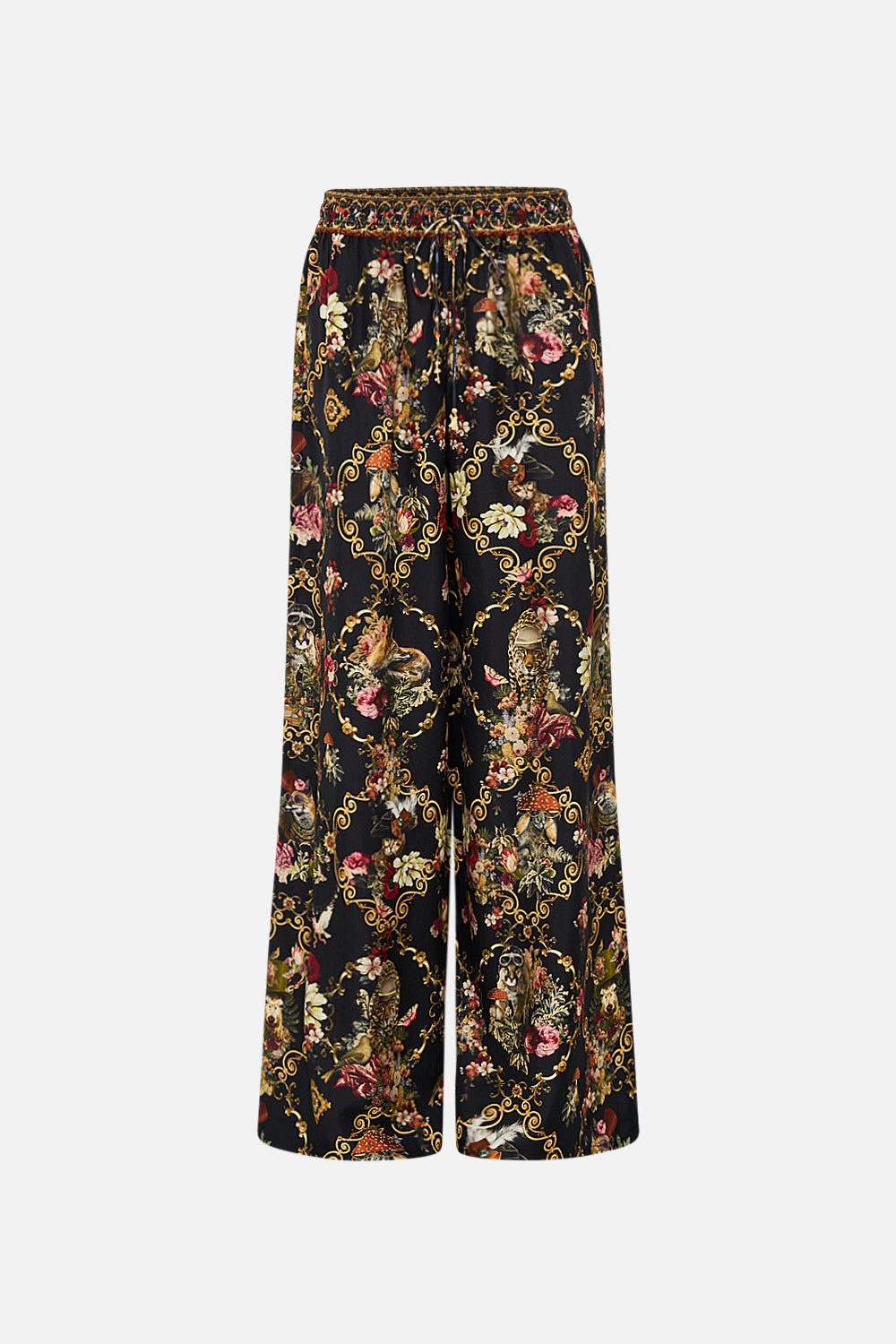 CAMILLA floral Straight Leg Pant in Told in the Tapestry