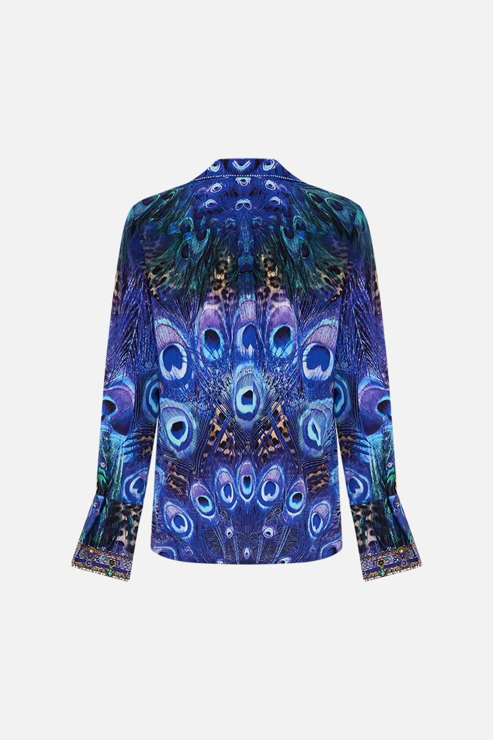 PYJAMA SHIRT PEACOCK ROCK