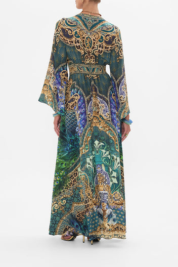 Kimono Sleeve Dress With Shirring Detail Navás Nouveau - Camilla main image 0