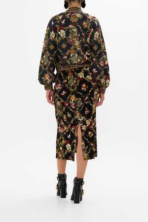 BLOUSON SLEEVE BOMBER TOLD IN THE TAPESTRY