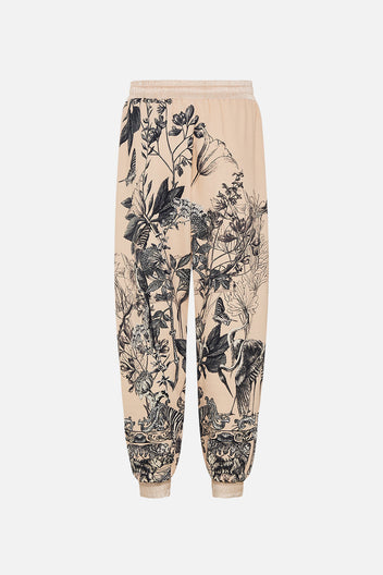 JERSEY TRACK PANT WITH SILK DETAILS ISNIK LULLABY