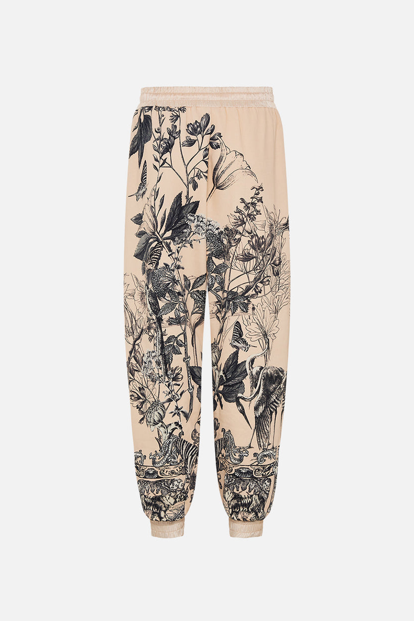JERSEY TRACK PANT WITH SILK DETAILS TOTALLY OZMOPOLITAN main image 0