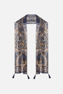 CAMILLA gold/black long scarf in Dance with the Duke