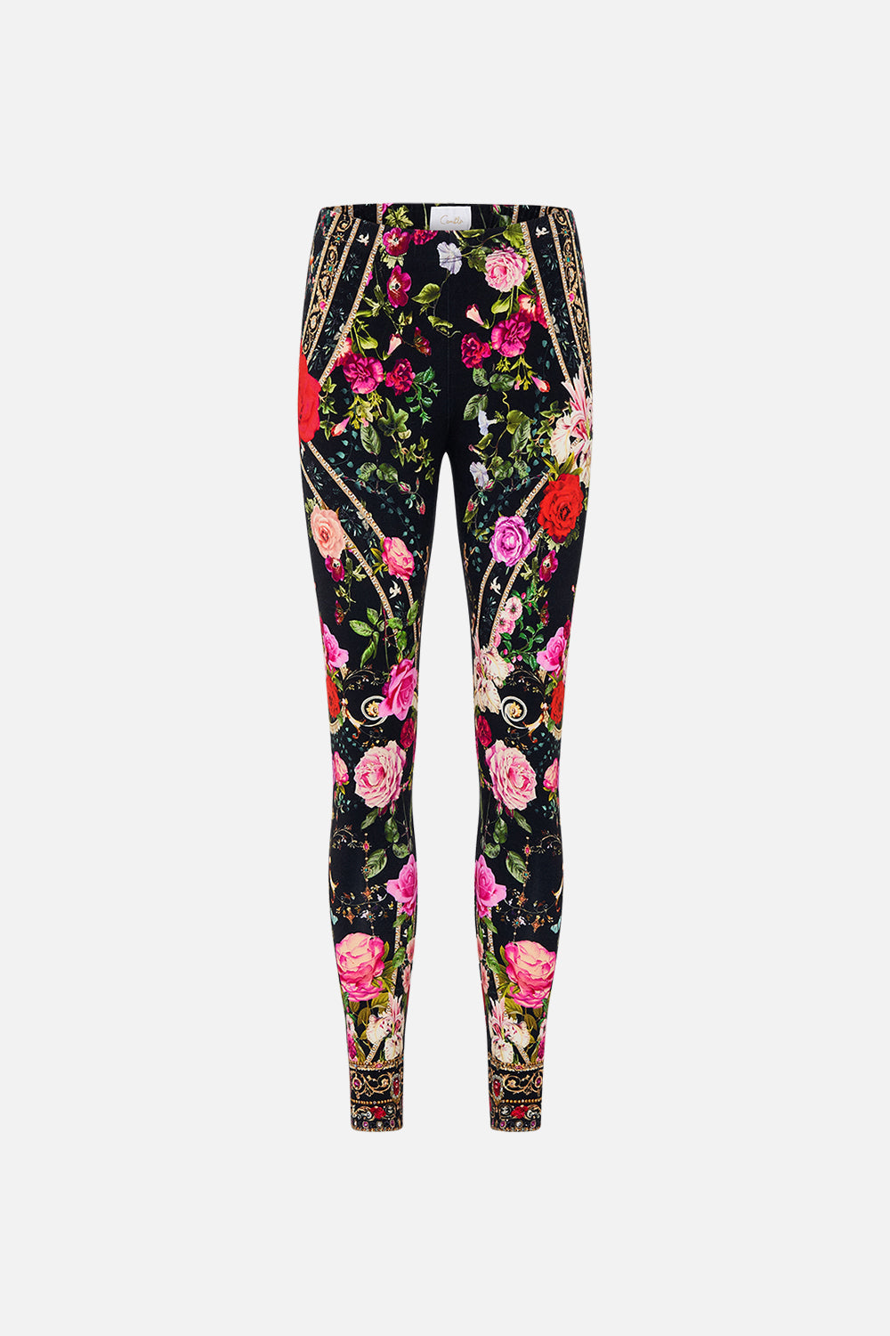 CAMILLA womens leggings in Reservation For Love print
