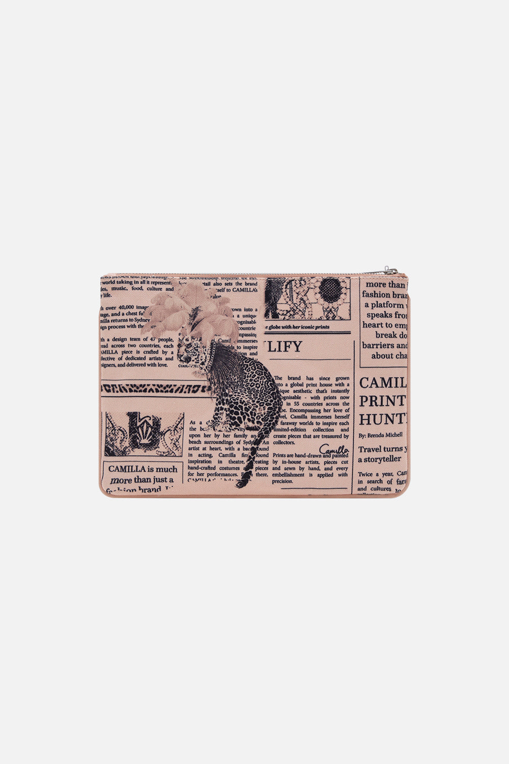 SMALL CANVAS CLUTCH FAME FEVER