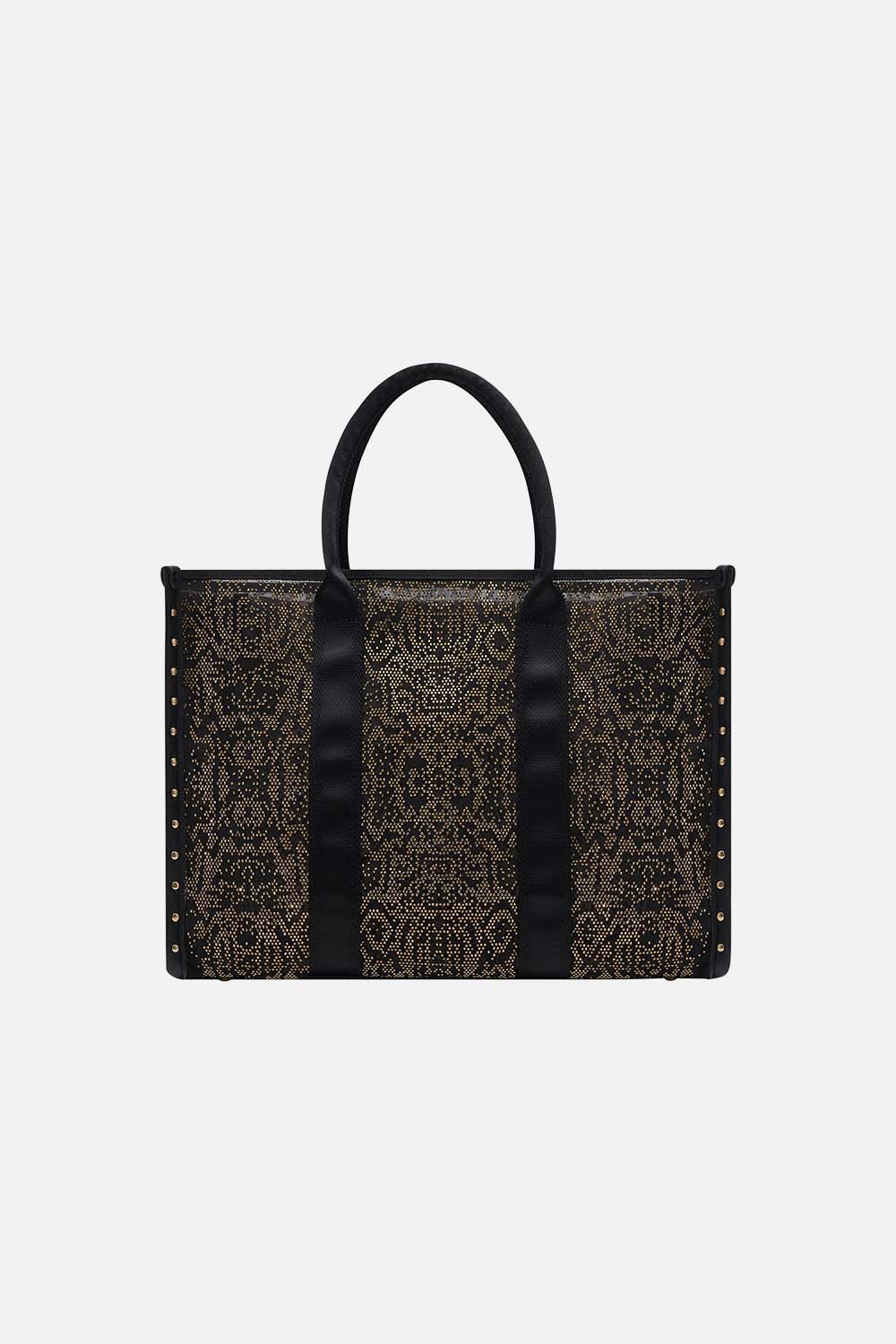 CAMILA black tote bag 