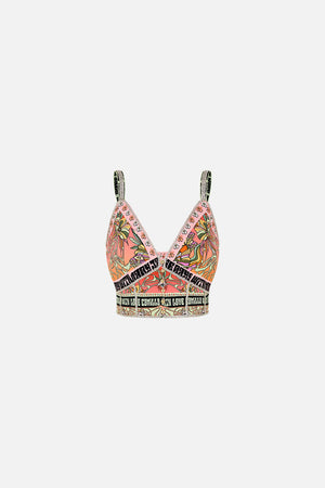 CAMILLA bralette in Lets Chase Rainbows print