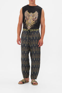 Hotel Franks By CAMILLA Relaxed Dropped Crotch Pant in They Called Her Nefertari print.