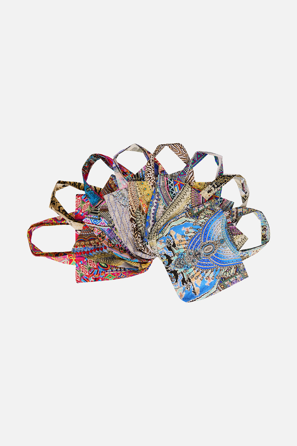 BOLSO UNICORNIO CRISTALIZADO MULTICOLOR