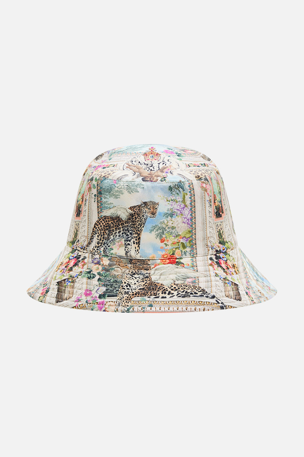 CAMILLA Floral Bucket Hat in We Always Have Alexandria Print.