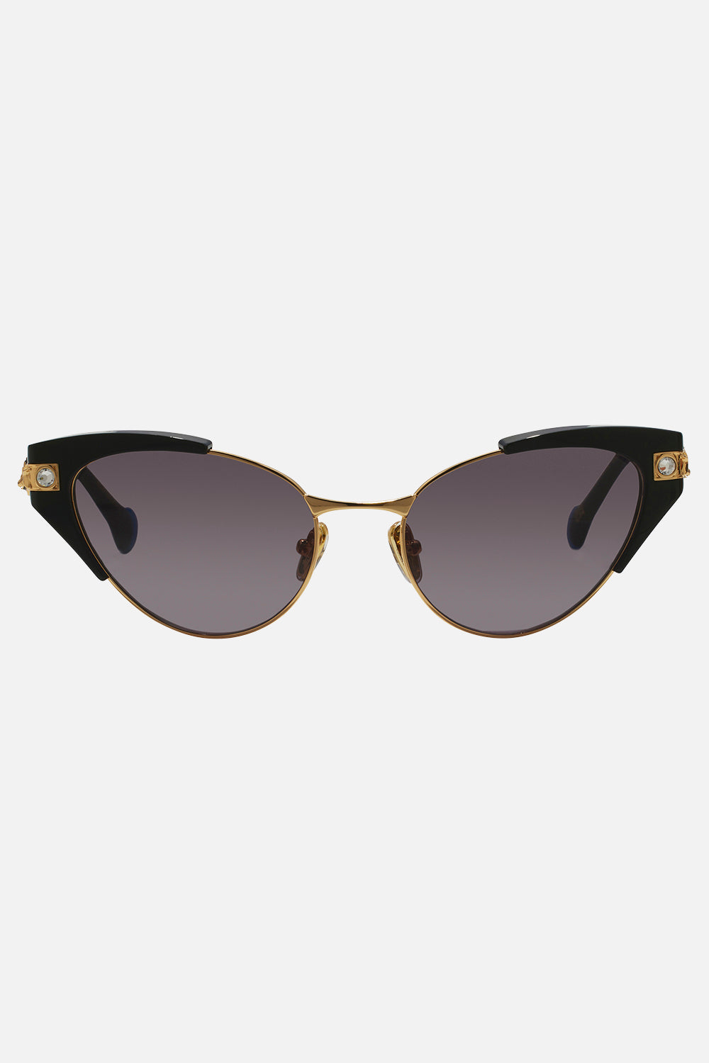 CAMILLA black designer sunglasses 