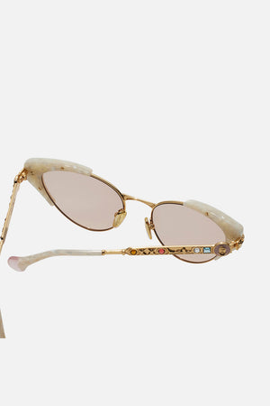 CAMILLA ivory designer sunglasses print
