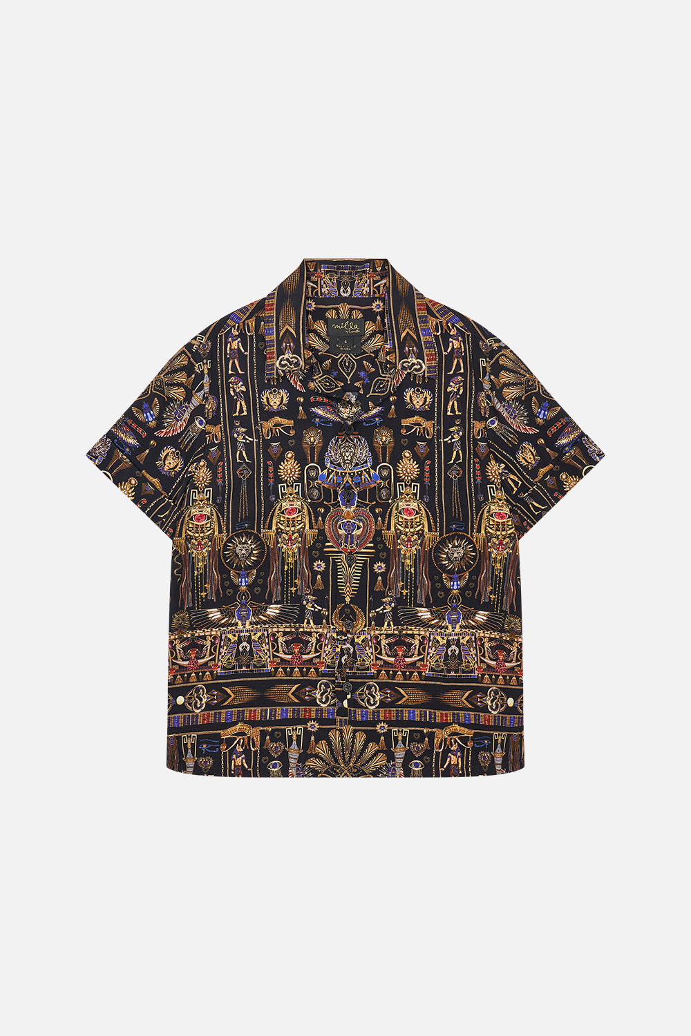 BOYS SHORT SLEEVE SHIRT 4-10 CARTOUCHE KINGDOM
