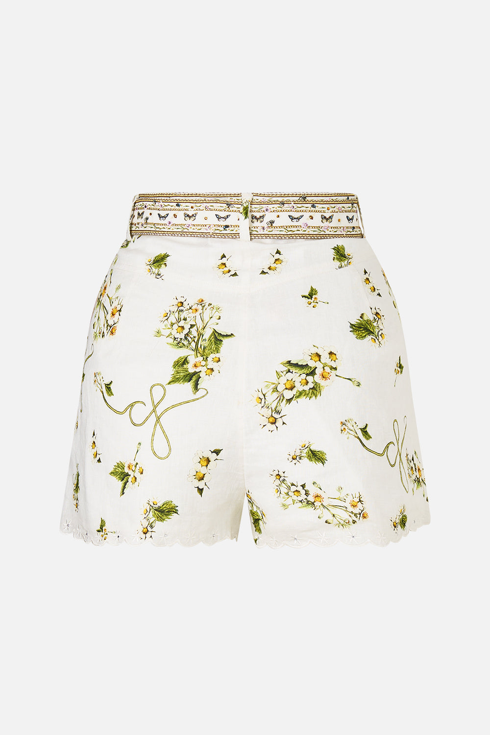 The CAMILLA Tuck Front Short in our Botanical Utopia print.