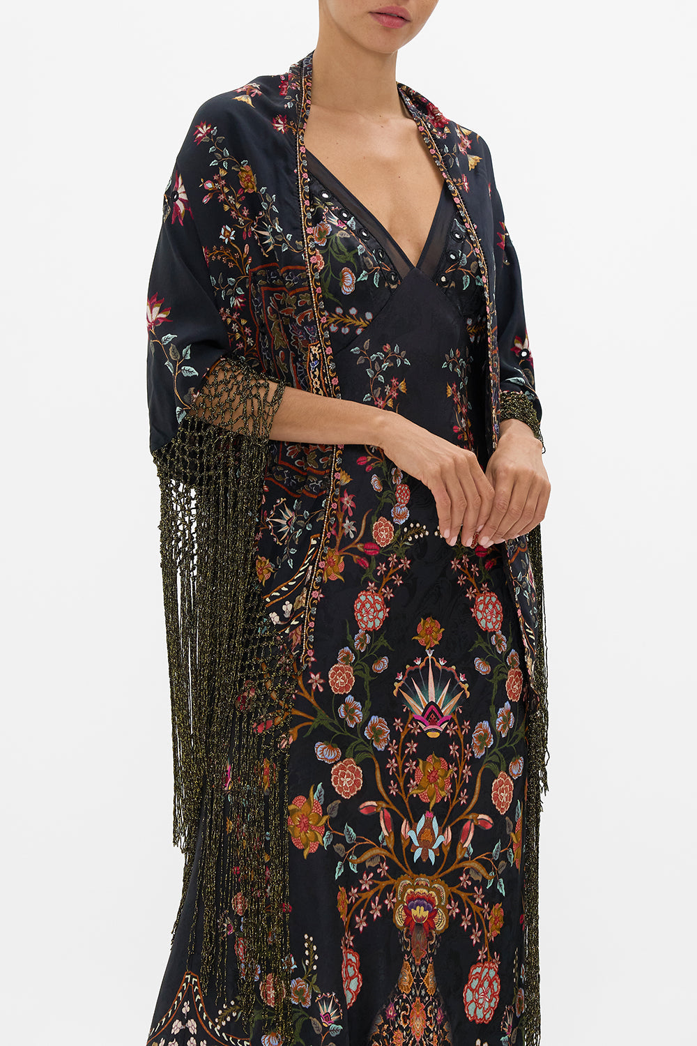 The Loom To Tomb Macrame Shawl| CAMILLA US – CAMILLA