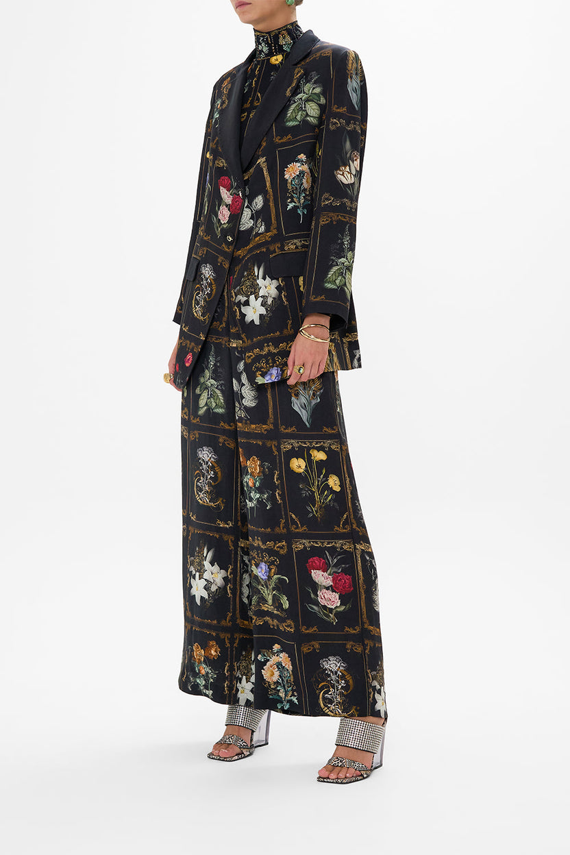 WIDE LEG WAISTED PANT IN THE HEART OF ART