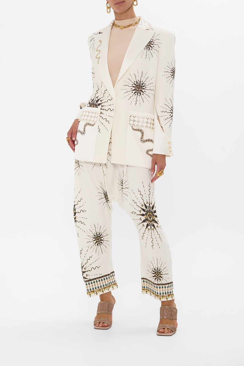 JACKET WITH SLEEVE CUT OUT DETAIL GODDESS ENERGY