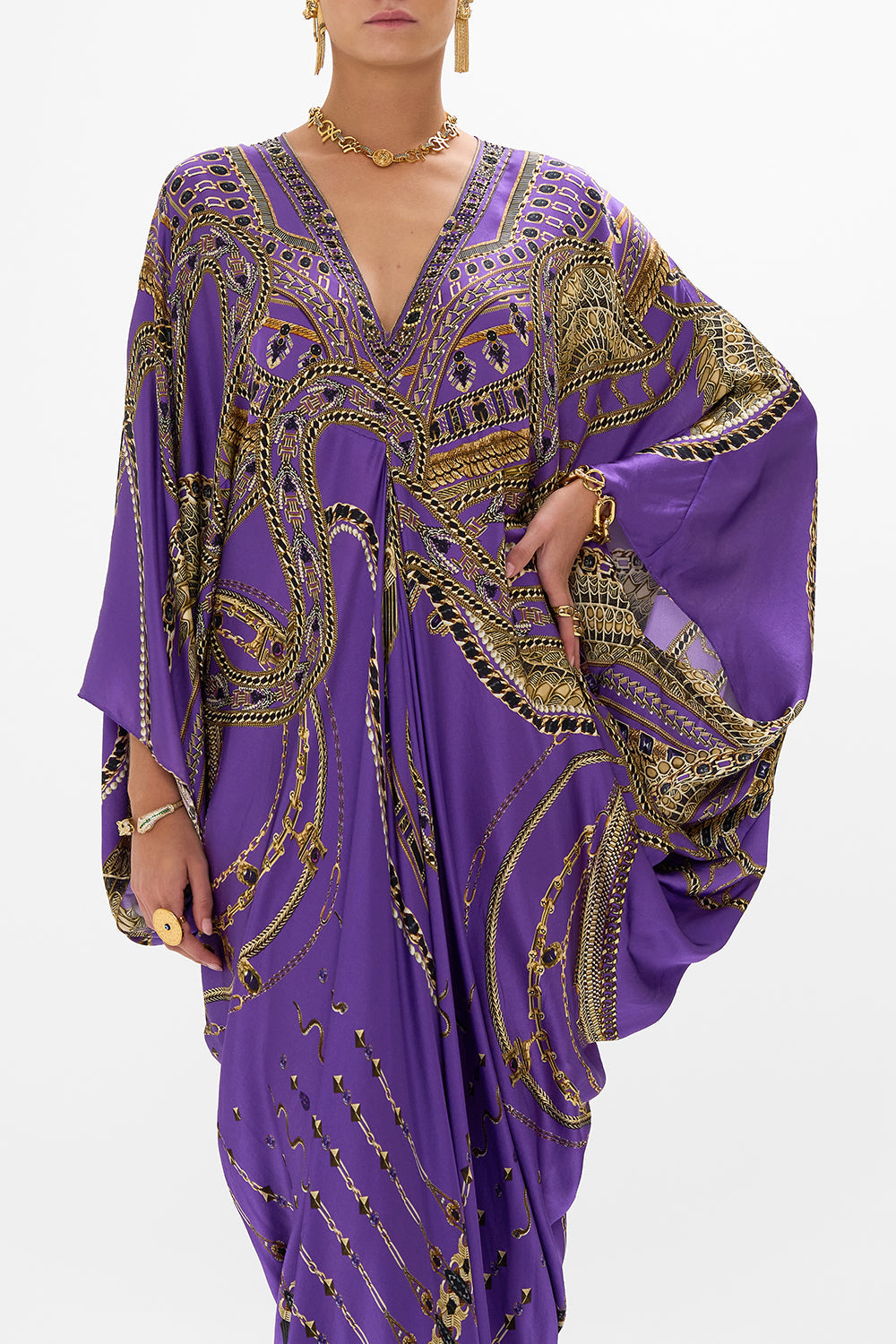 The Luxorland Lady T Shape Long Kaftan | CAMILLA US – CAMILLA