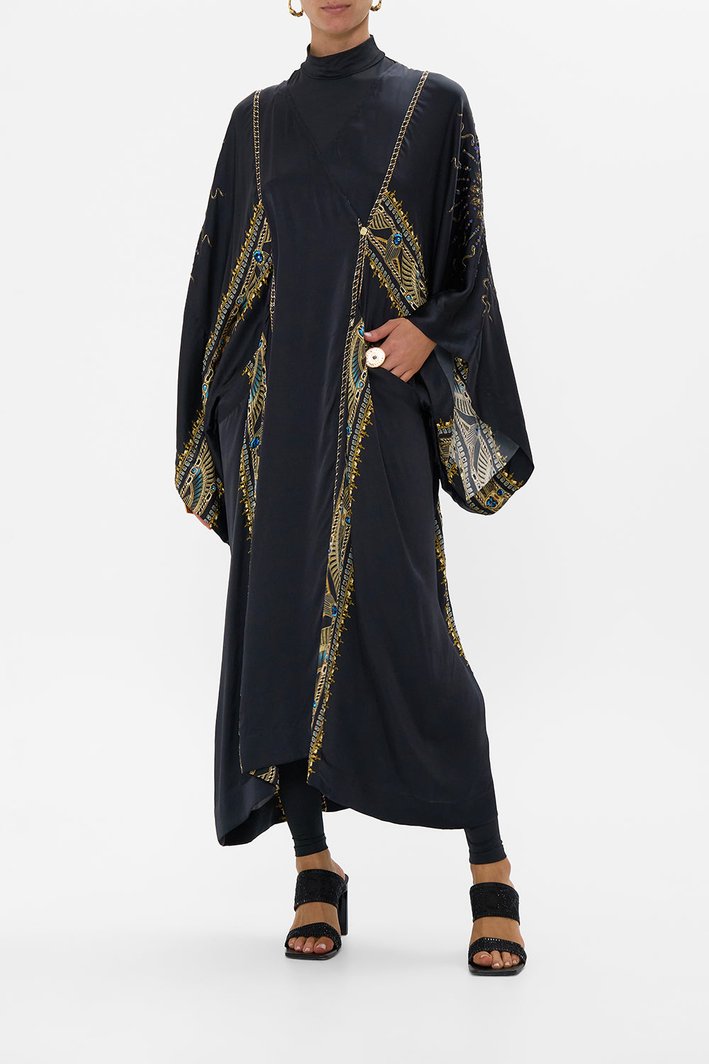 PANELLED WRAP KAFTAN CALL ME CLEOPATRA