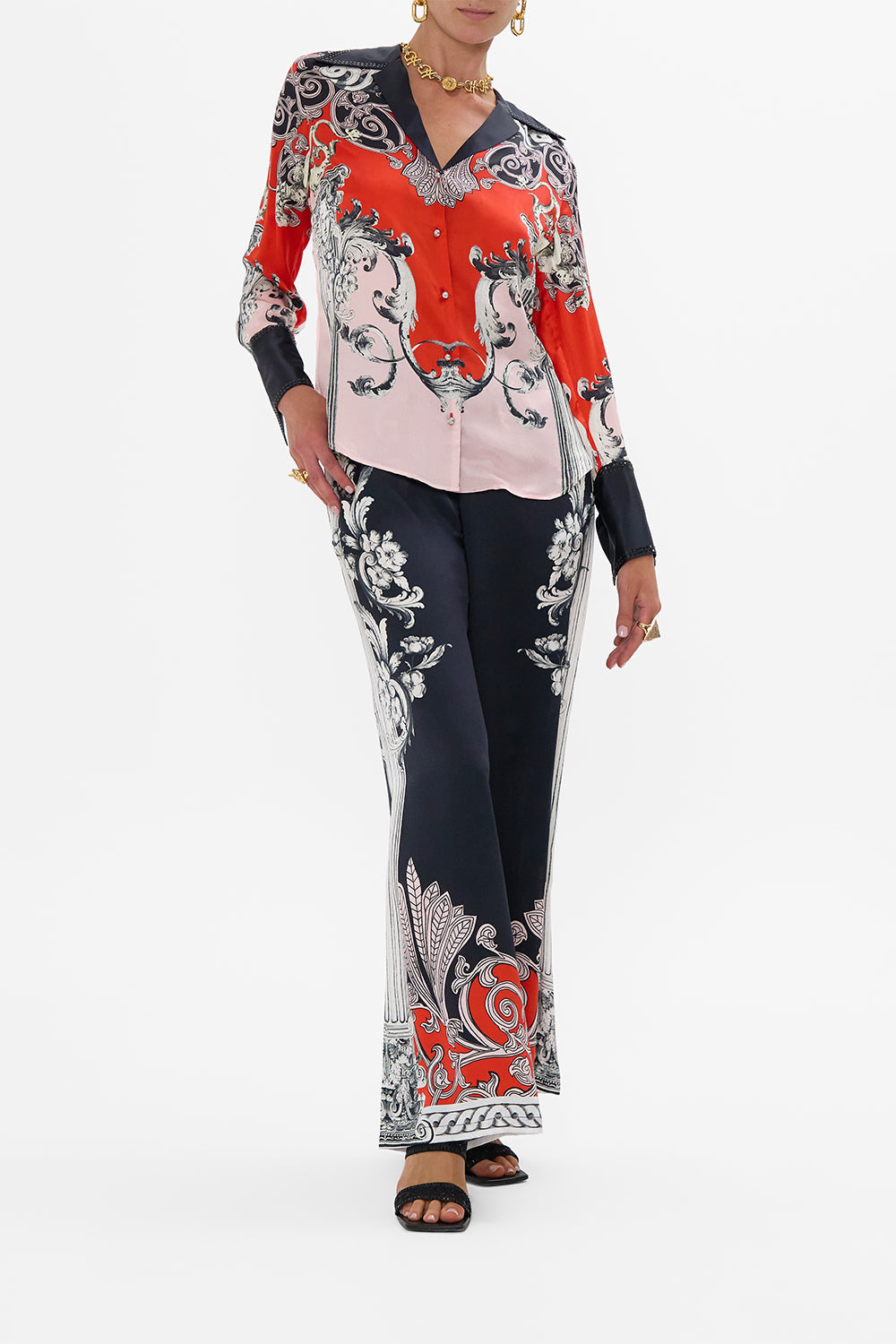 CAMISA DE PIJAMA MARCA MEDUSA