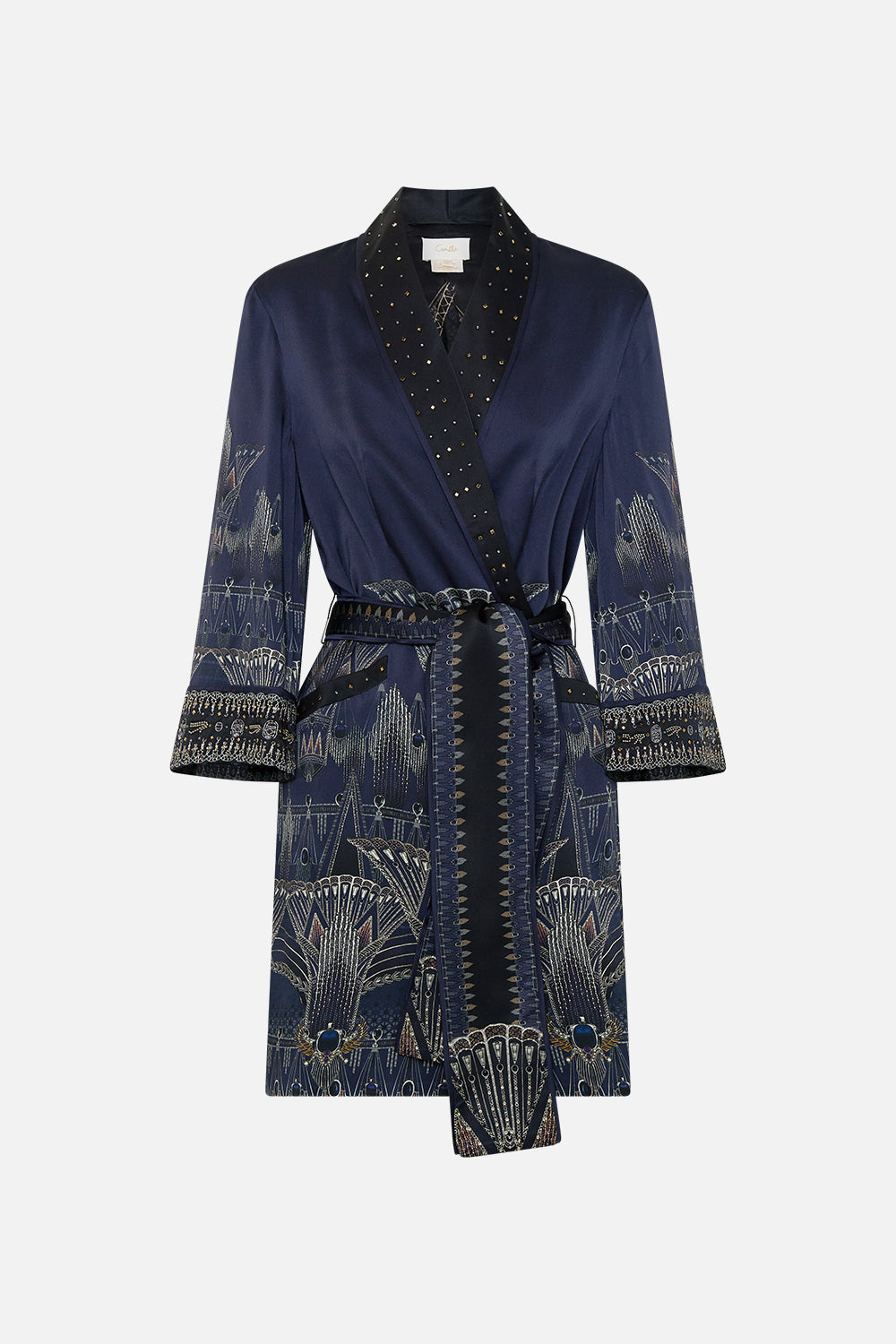 ROLL COLLAR PAJAMA JACKET THE EGYPT EFFECT