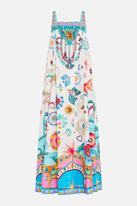 The Living In Colour Lace Up Front Short Dress | CAMILLA US CAMILLA The Living In Colour Lace Up Front Short Dress | CAMILLA US CAMILLA