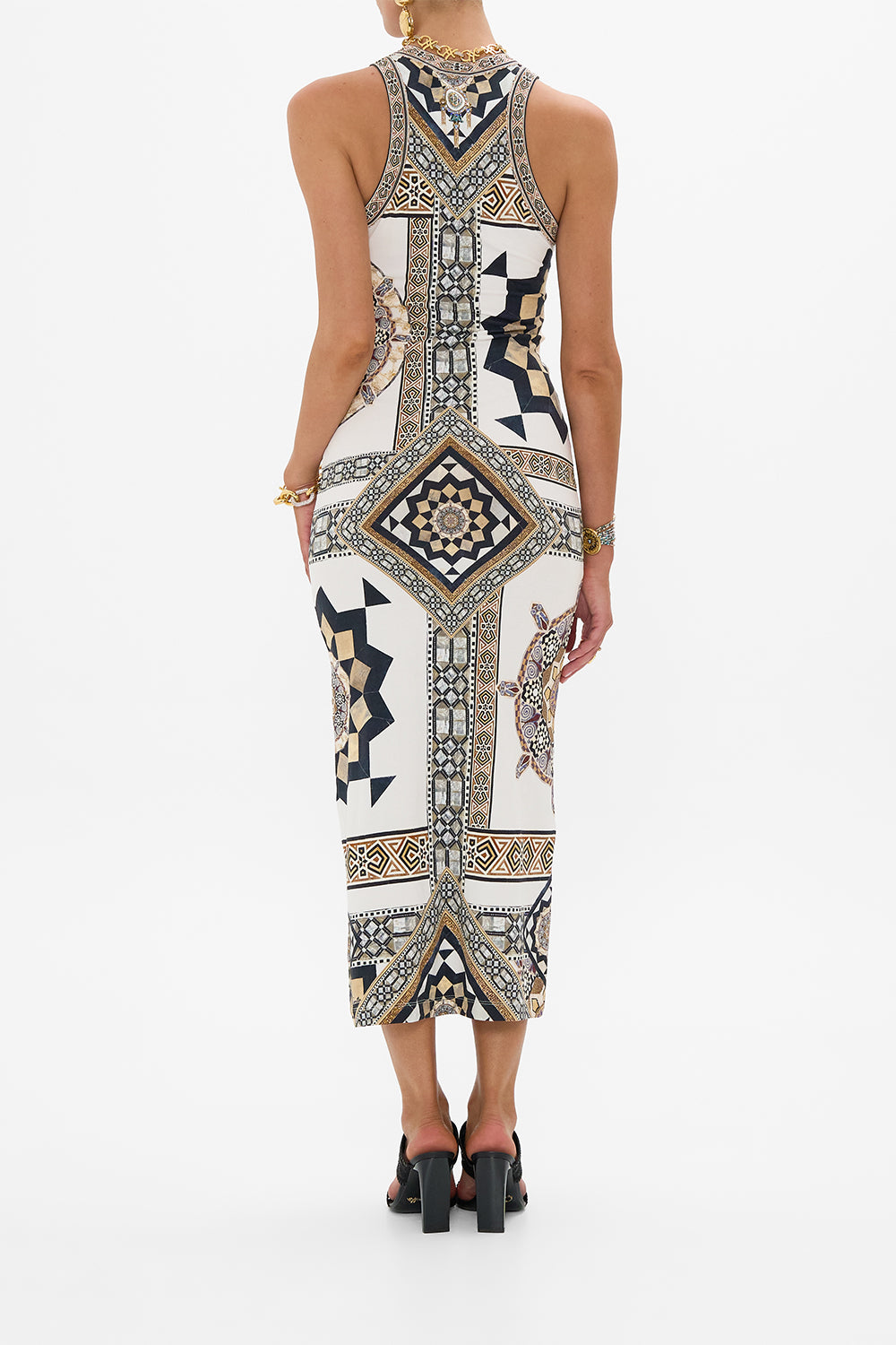 JERSEY TANK DRESS TILE STYLE