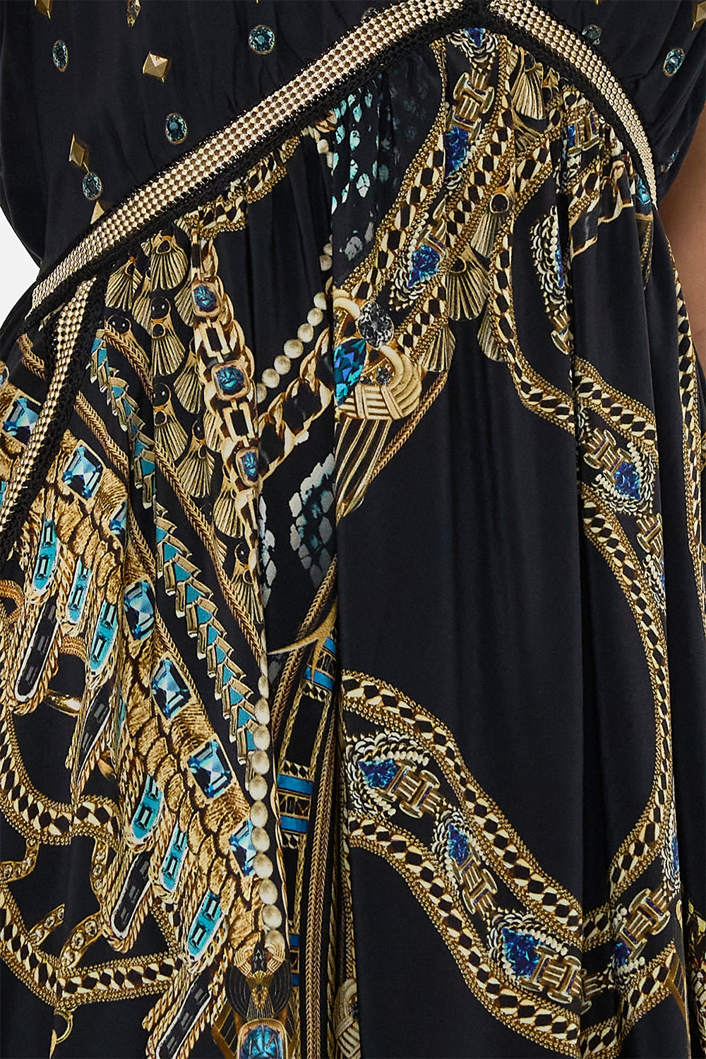 STRAPPY HIGH LOW DRESS WITH POCKETS CALL ME CLEOPATRA