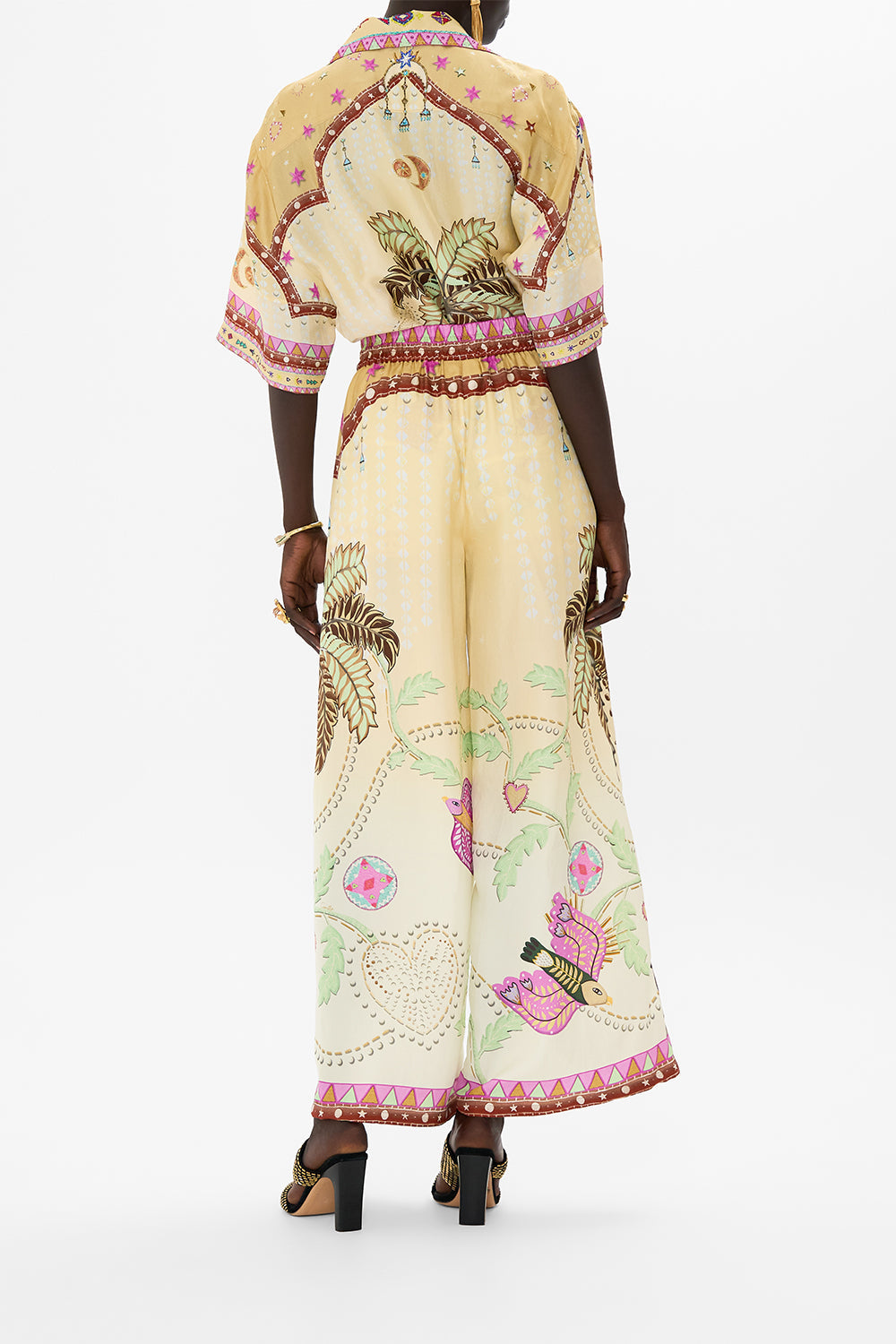 STRAIGHT LEG PANT ASWAN ABSTRACT