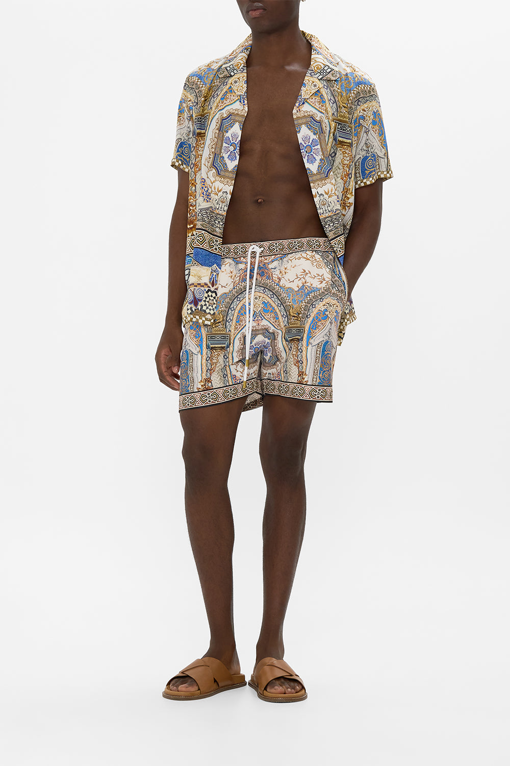 The Make Me Your Mosaic Mid Length Boardshort | CAMILLA US – CAMILLA