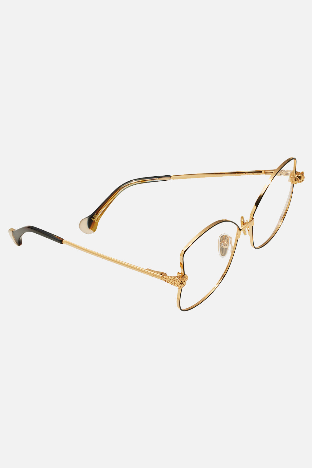 NYC NIGHTS OPTICAL GLASSES BRIGHT GOLD / KHAKI