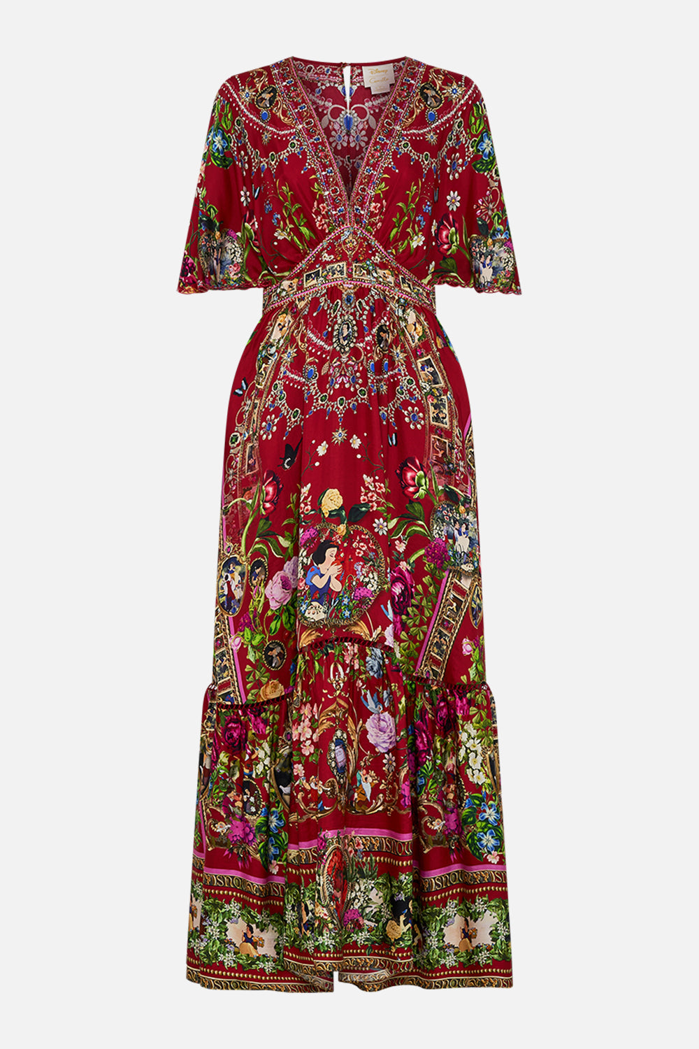 Disney CAMILLA ruffle dress in Just One Bite Snow White print