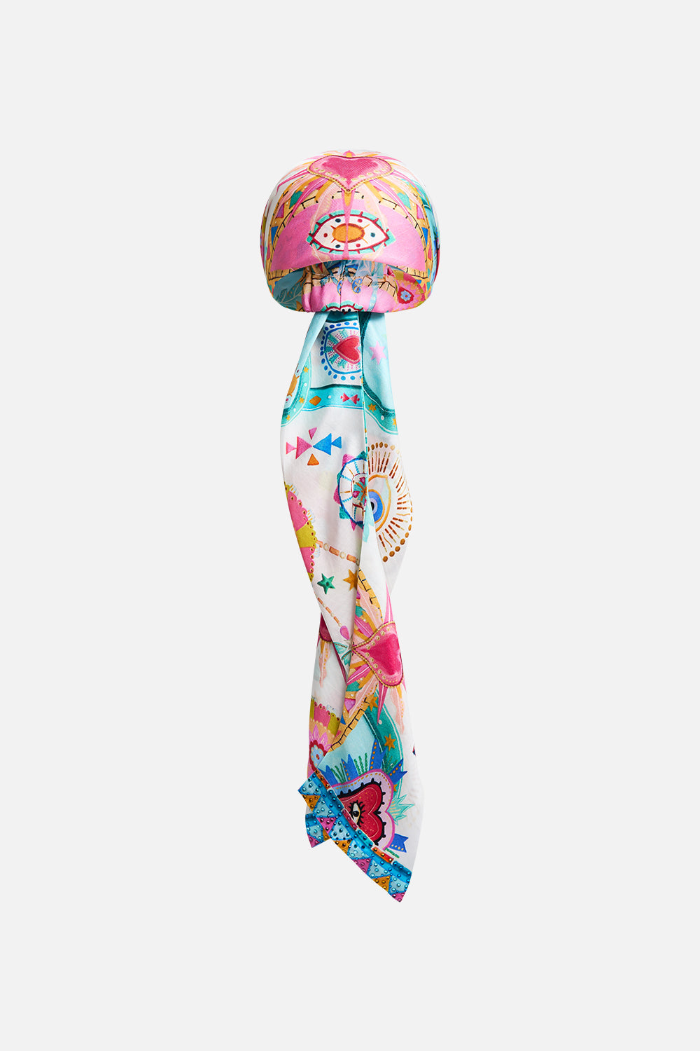 HEADSCARF WITH LONG TIES LIVING IN COLOUR